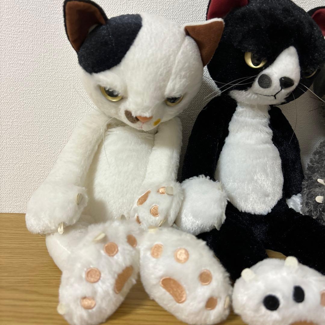 内藤デザイン研究所　米田民穂　スクラッチキャット　9匹まとめ売り