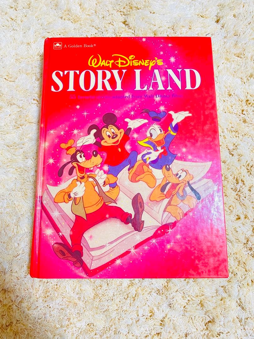 80s ディズニー　ア　ゴールデンブック　ストーリーランド　55話収録　英語版