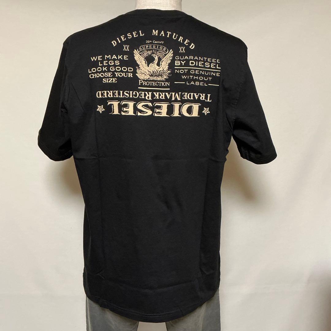 洗練されたデザイン DIESEL　T-JUST-L4-T-SHIRT Lサイズ