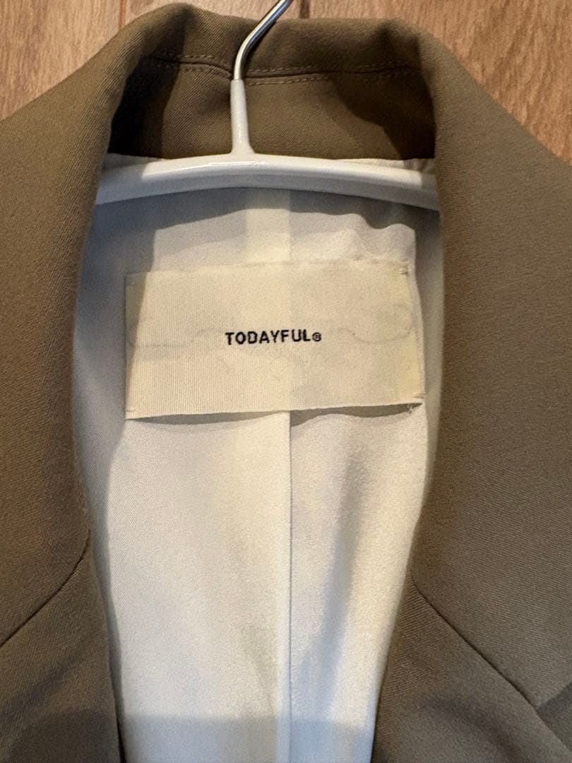 todayful　over shoulder jacket