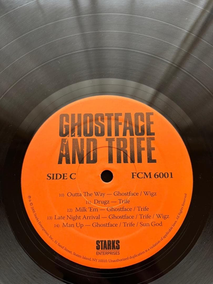 【Ghostface Killah】Put it on the line 2LP