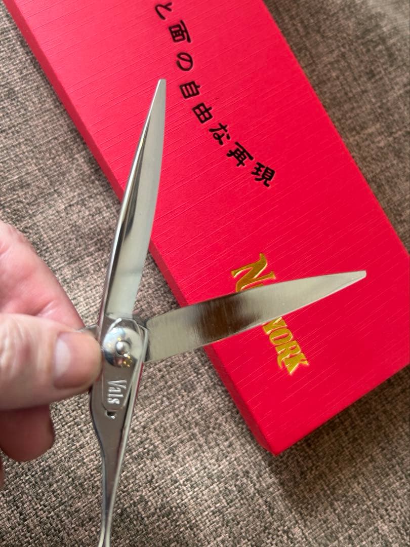 ネットワークシザー　ほぼ未使用　笹刃　美品 ヴァルス 6インチ