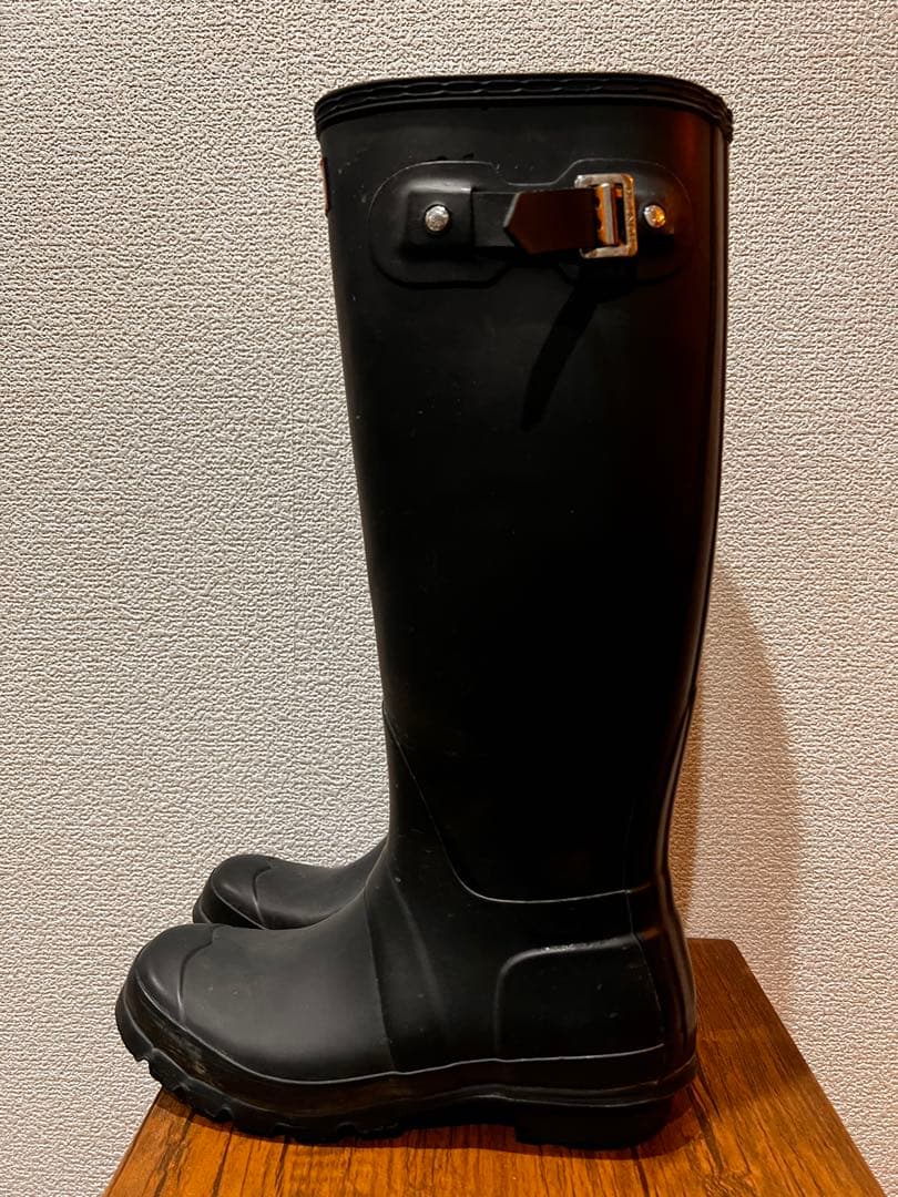 HUNTER レインブーツ　黒
