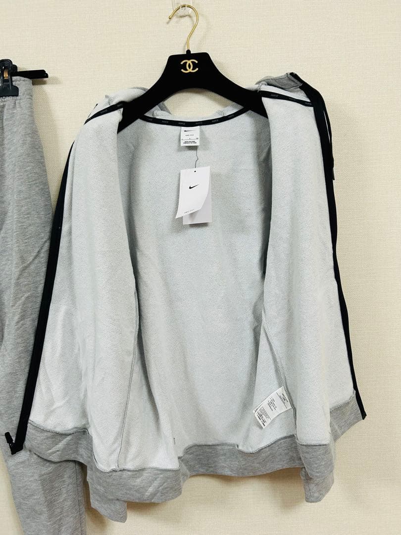 XL 新品　ナイキ　フリース フルジップ パーカー×ロングパンツ 上下セット
