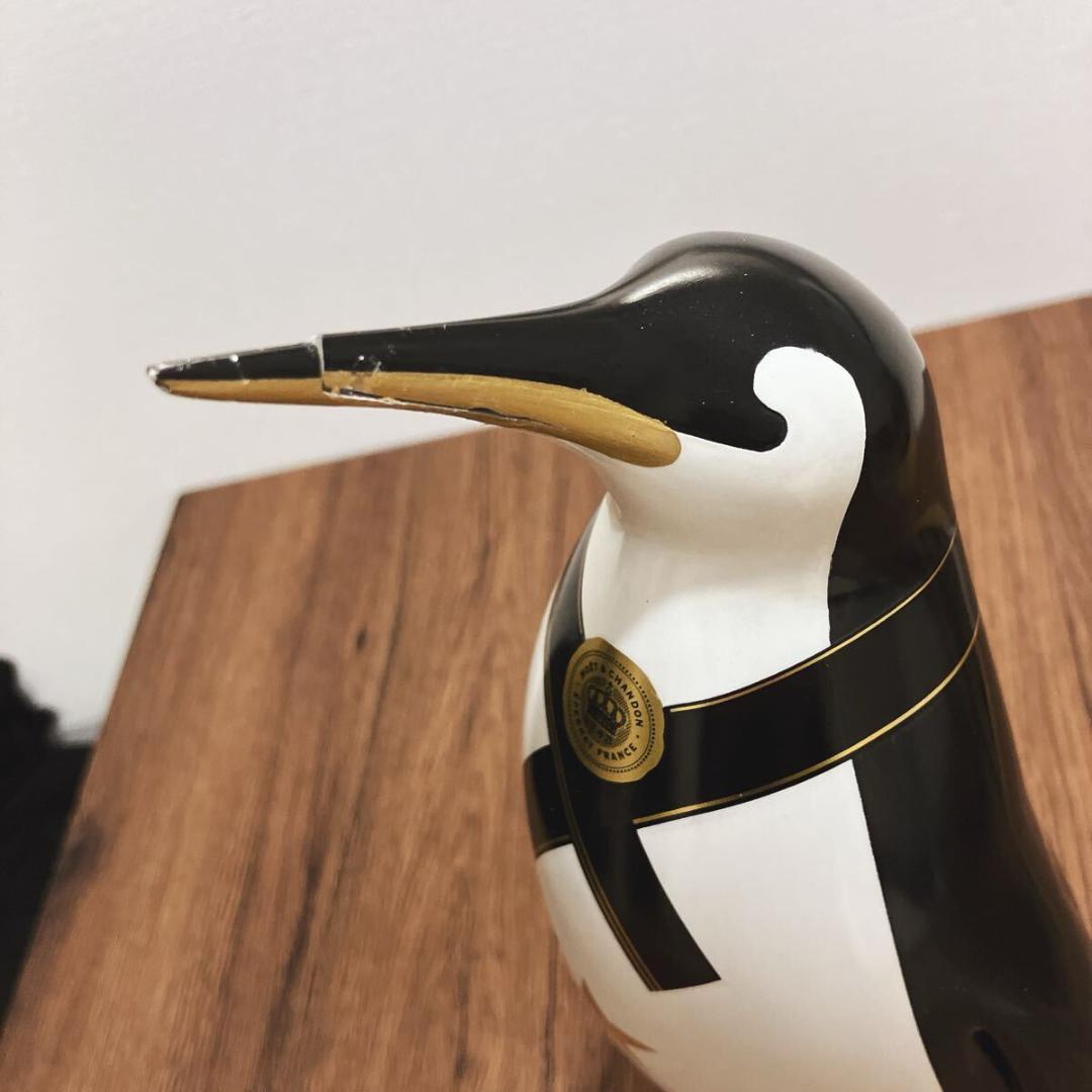 MOET&CHANDON ペンギン 置物 オブジェ エトワール 非売品　ヒビあり