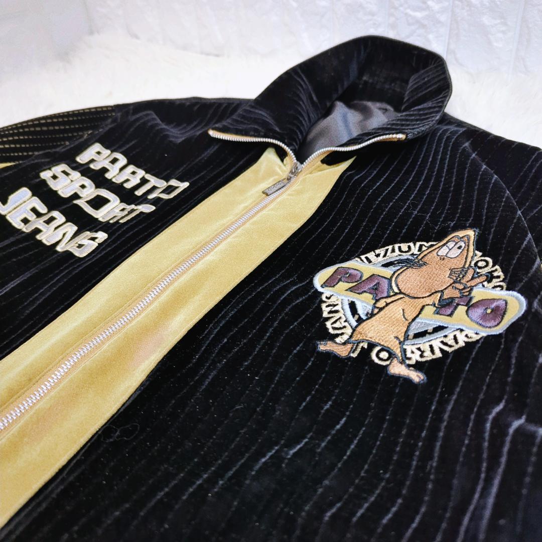 【激レア】PARTO SPORT JEANS 3ピース 豪華刺繍 ねずみ男 M