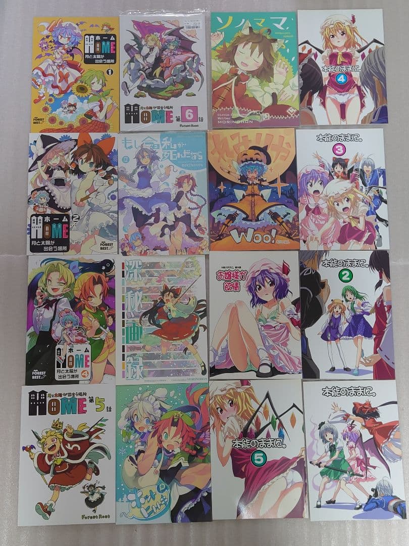 東方project同人誌150冊以上まとめ売りクリアファイル等おまけ付き