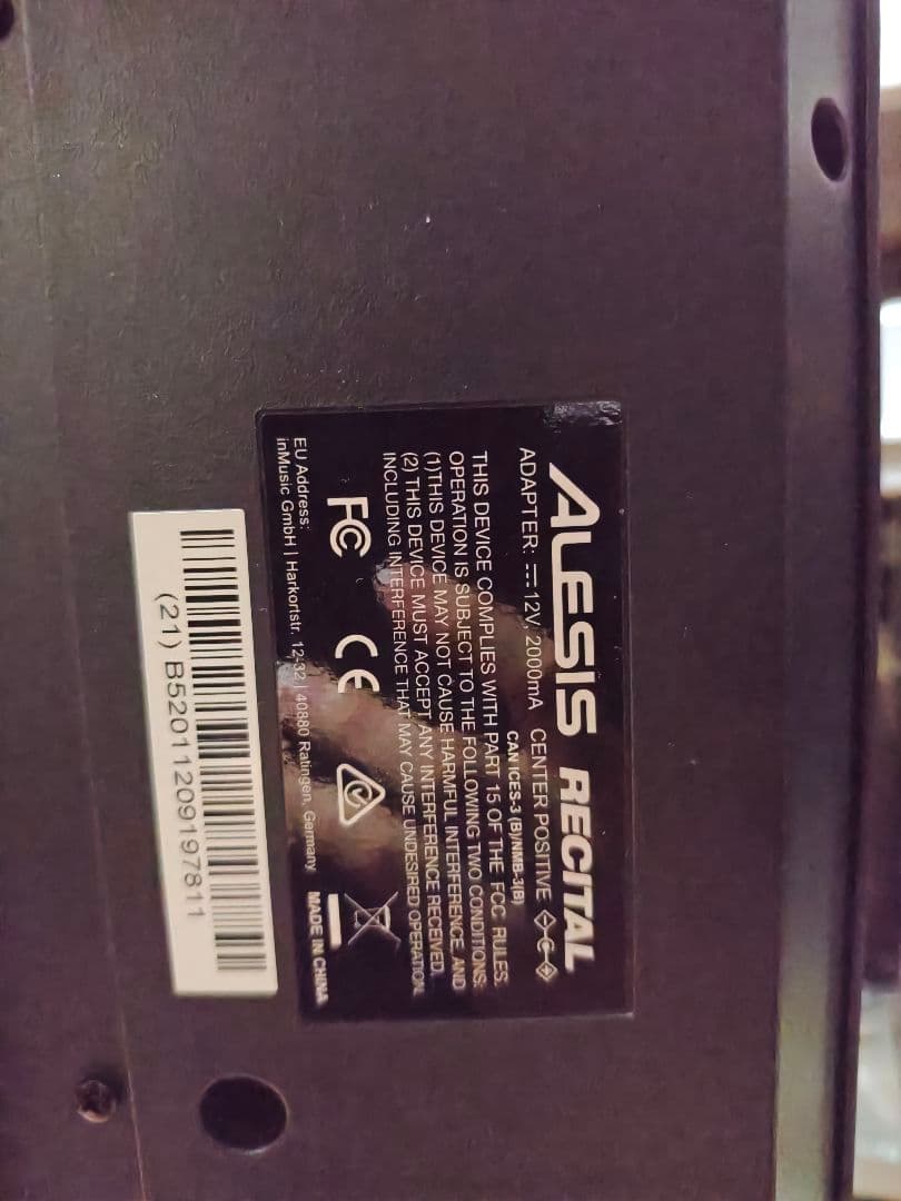 最終値下げ　ALESIS RECITAL 88鍵 電子キーボード ブラック