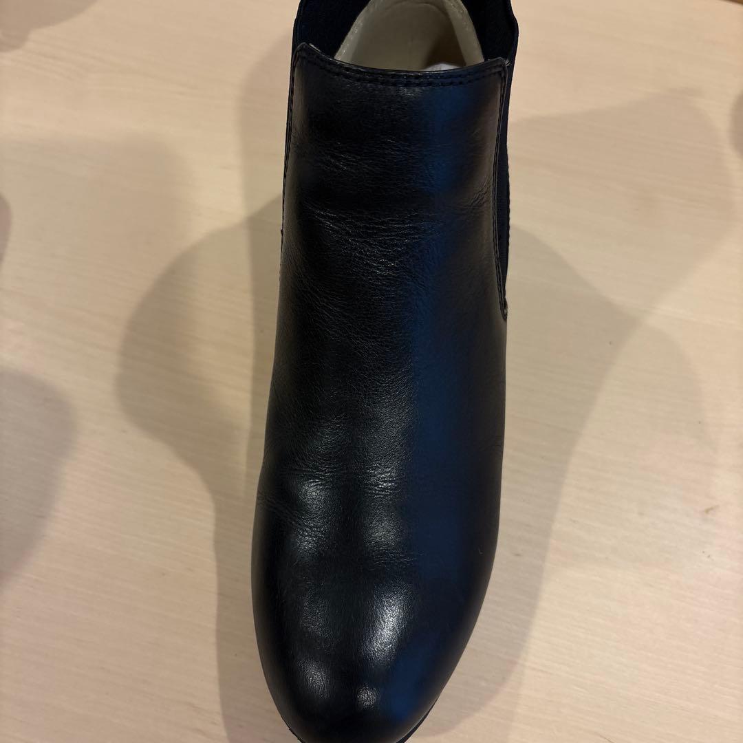 REGAL黒 サイドゴアブーツ 25cm