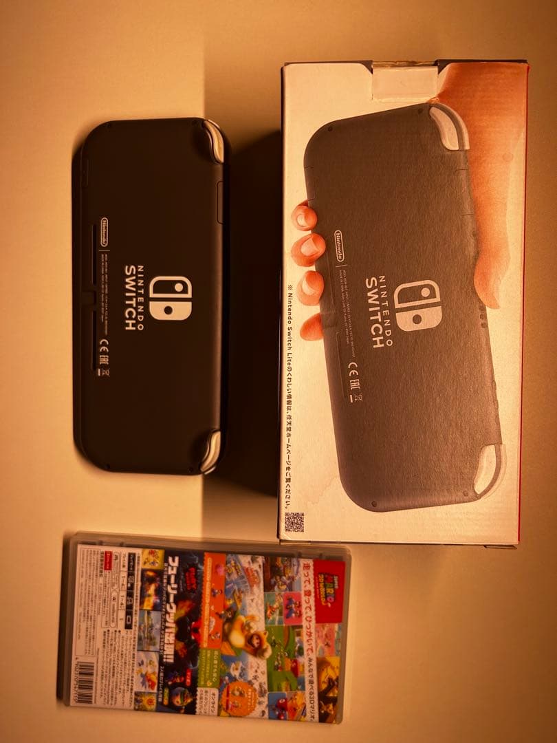Nintendo Switch Lite グレー スーパーマリオ3dワールド