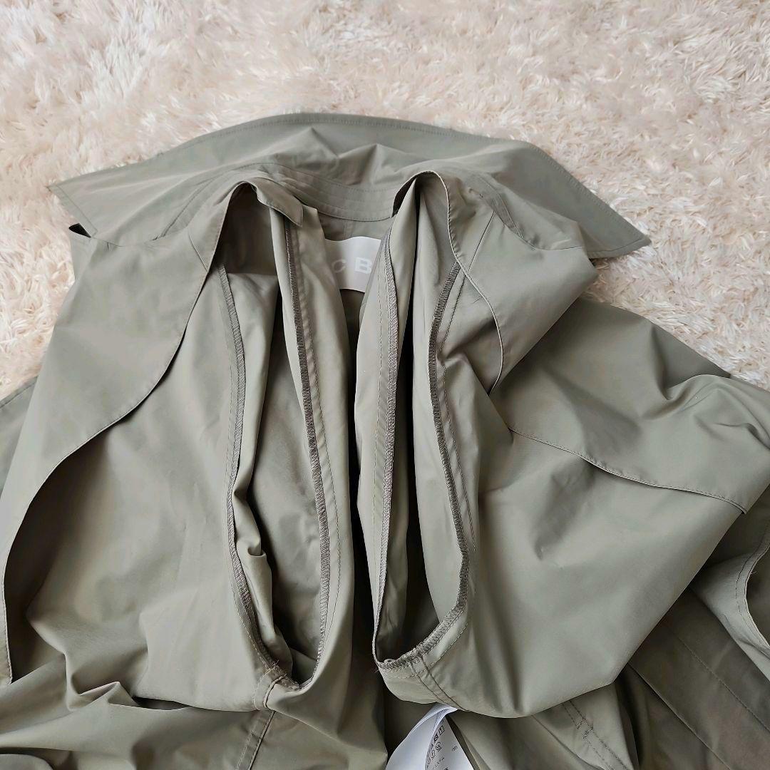 25SS完売品☆極美品 iCB メモリーストレッチタフタ トレンチコート 撥水