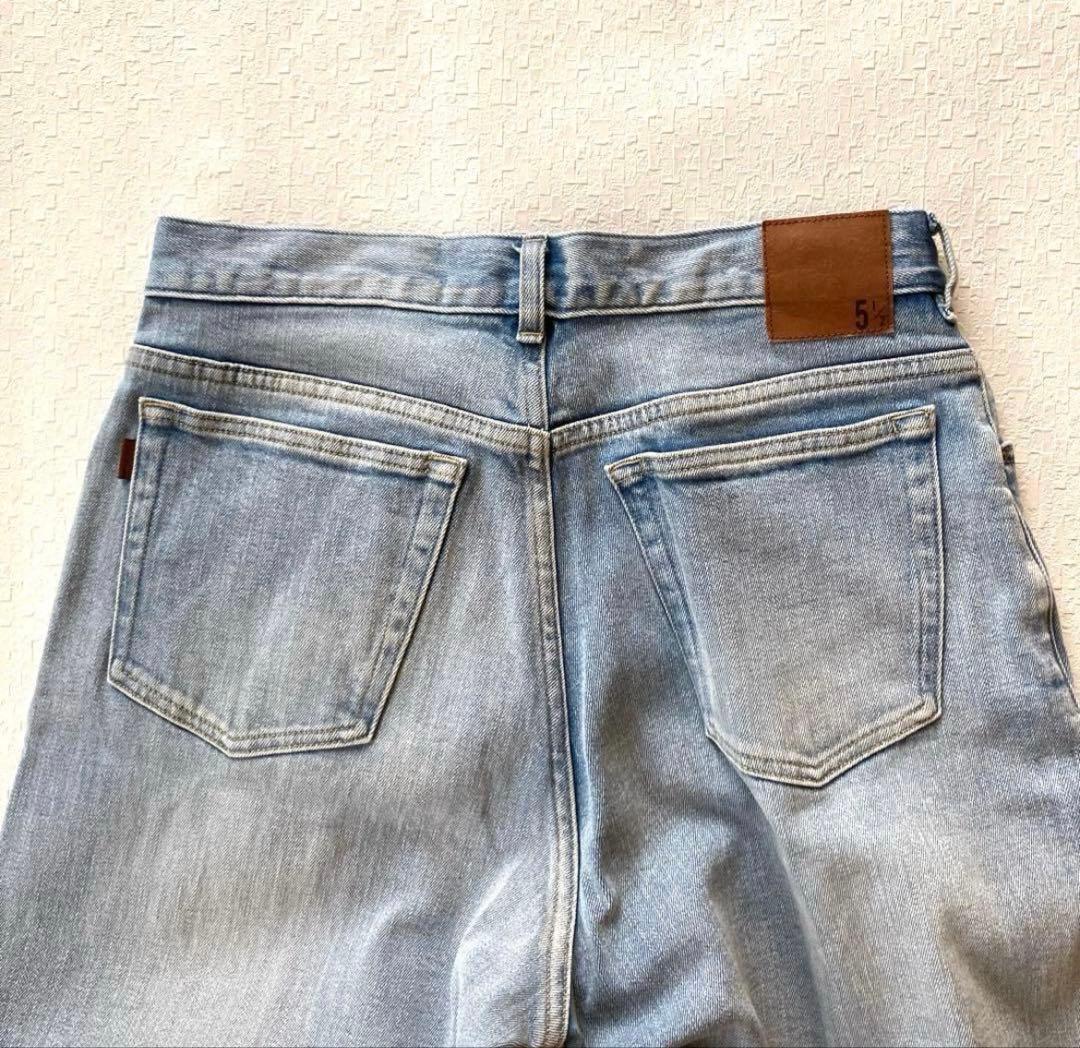 【Spick & Span】5 1/2 LOOSE-STRAIGHT DENIM