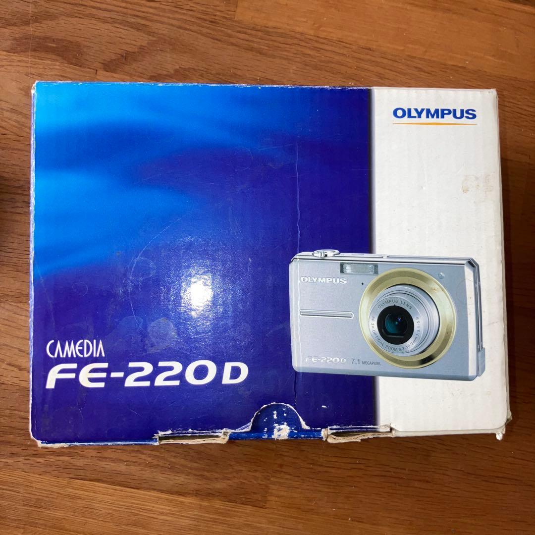 OLYMPUS FE-220D 7.1メガピクセル コンパクトデジタルカメラ