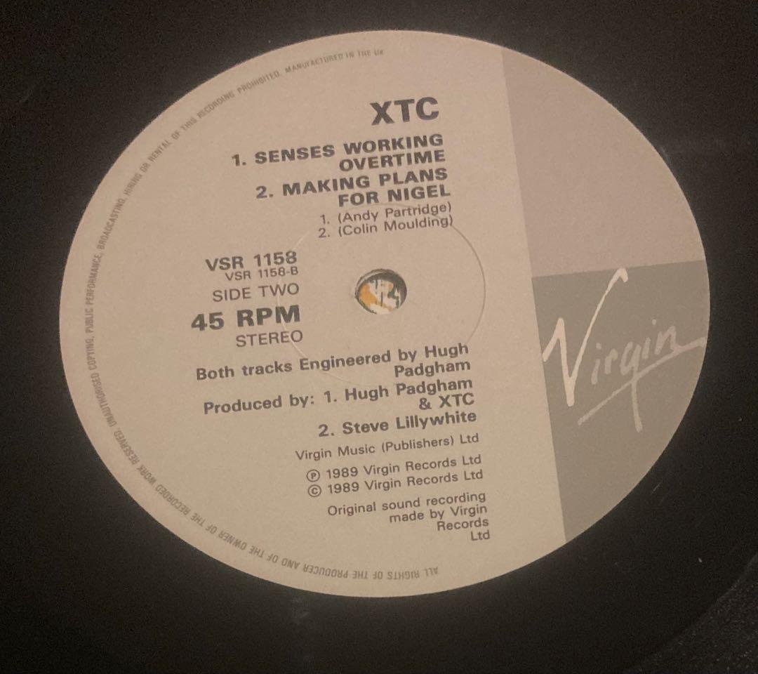 ◾️最高音質12インチEP２枚まとめて◾️ XTC◾️代表曲カップリング違い通常盤+プ