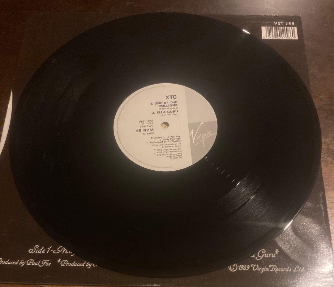 ◾️最高音質12インチEP２枚まとめて◾️ XTC◾️代表曲カップリング違い通常盤+プ