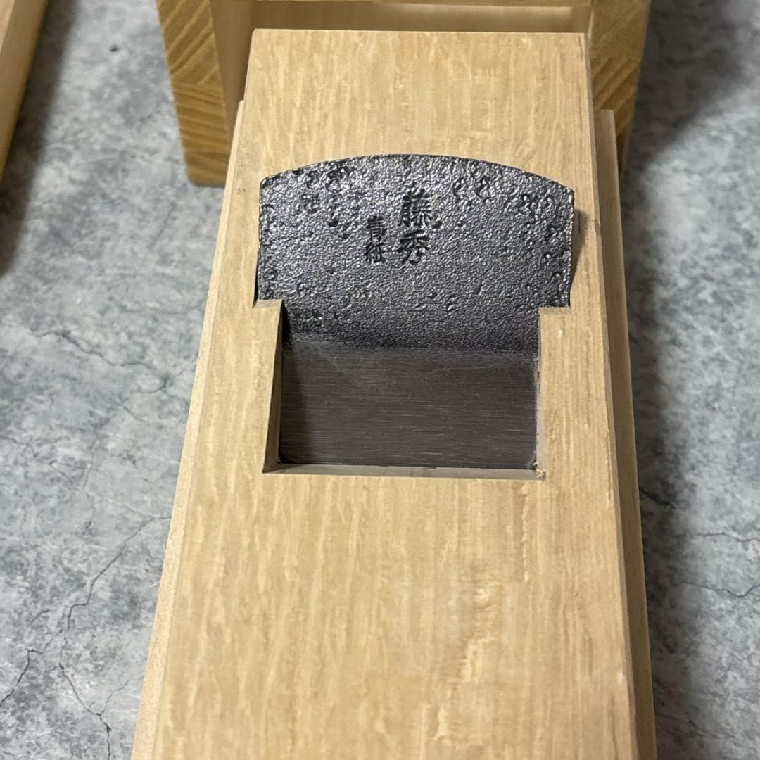 【新品・未使用】桐乃鰹箱 青紙鋼 鰹節 削り器 木製 日本製 小柳産業