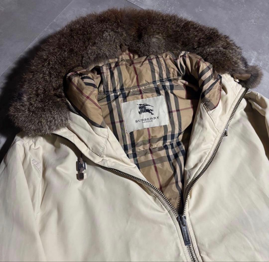 BURBERRY LONDON バーバリー　フライトジャケット　n2b ベージュ