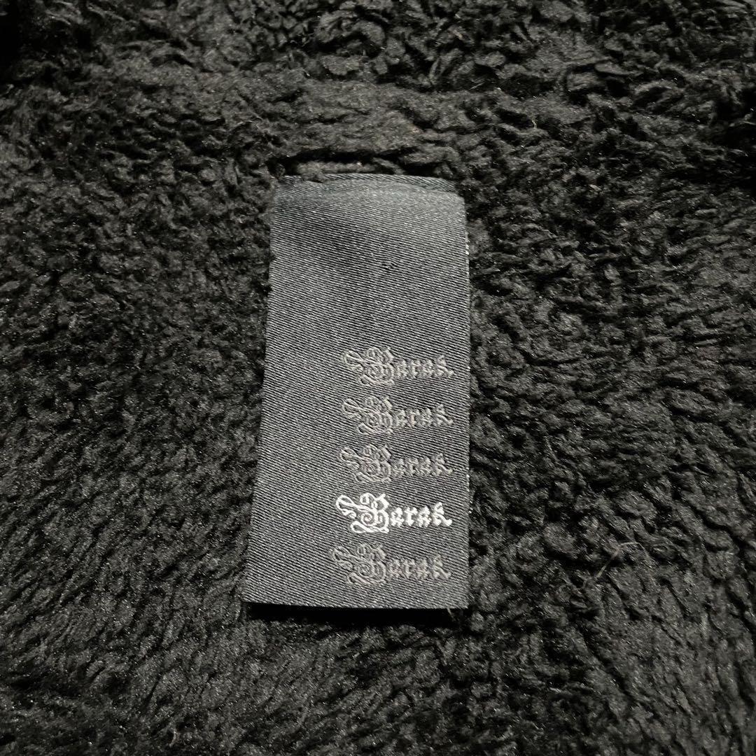 ジャケット・アウター 00s black military fur coat y2k vkei m65