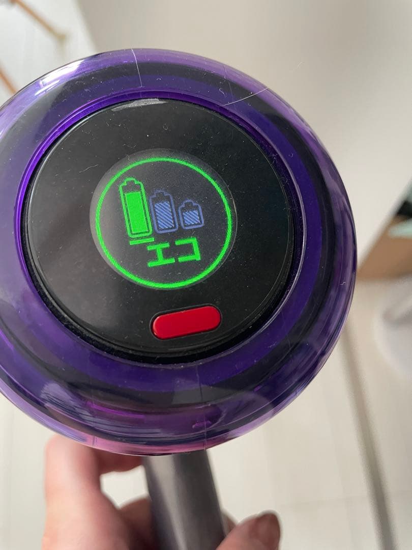 dyson スティッククリーナー 本体 パープル