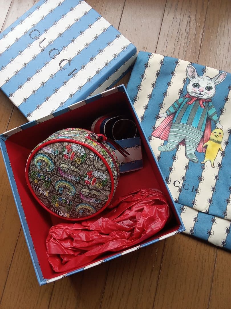 グッチ　GUCCI ヒグチユウコ ラウンドミニウエストポーチ バッグ
