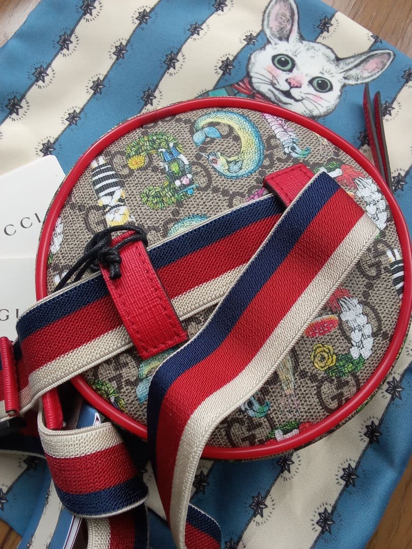 グッチ　GUCCI ヒグチユウコ ラウンドミニウエストポーチ バッグ