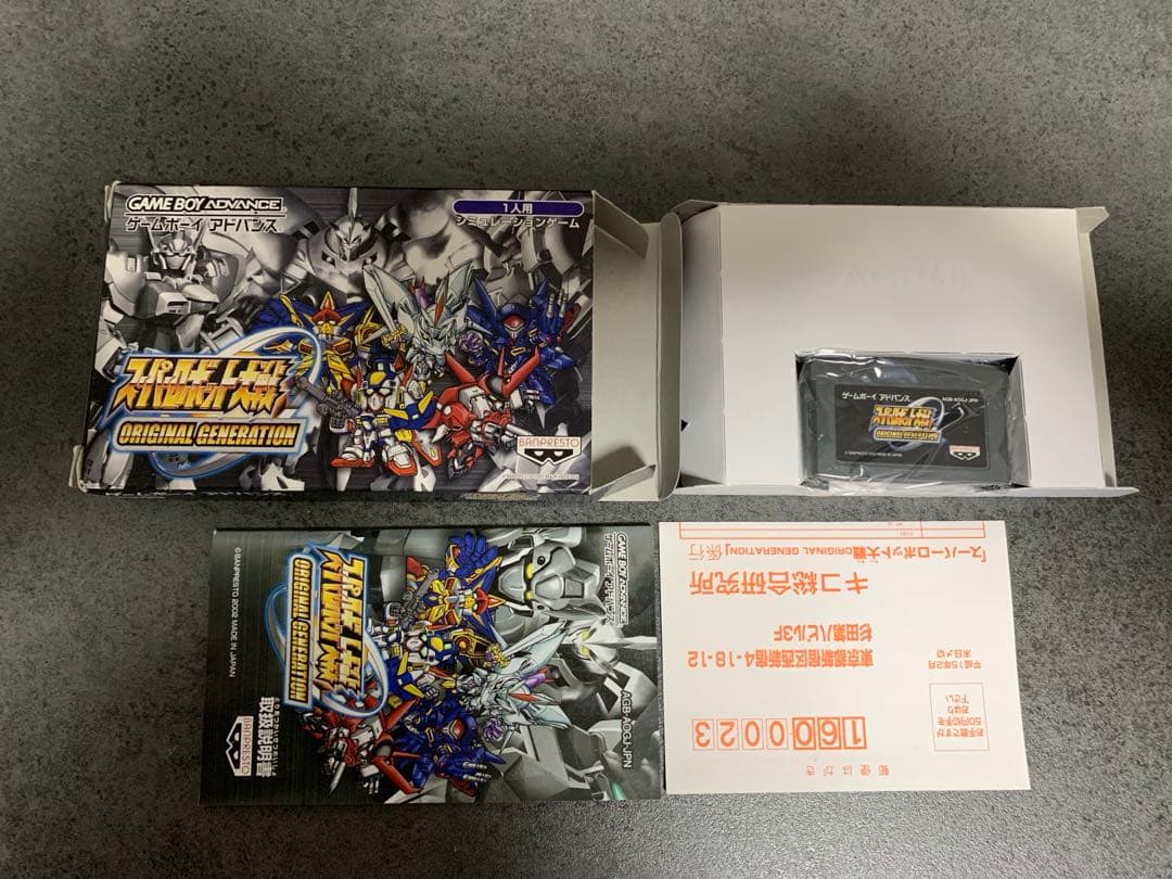 ゲームボーイ　アドバンス　スーパーロボット大戦 SDガンダム　5点セット