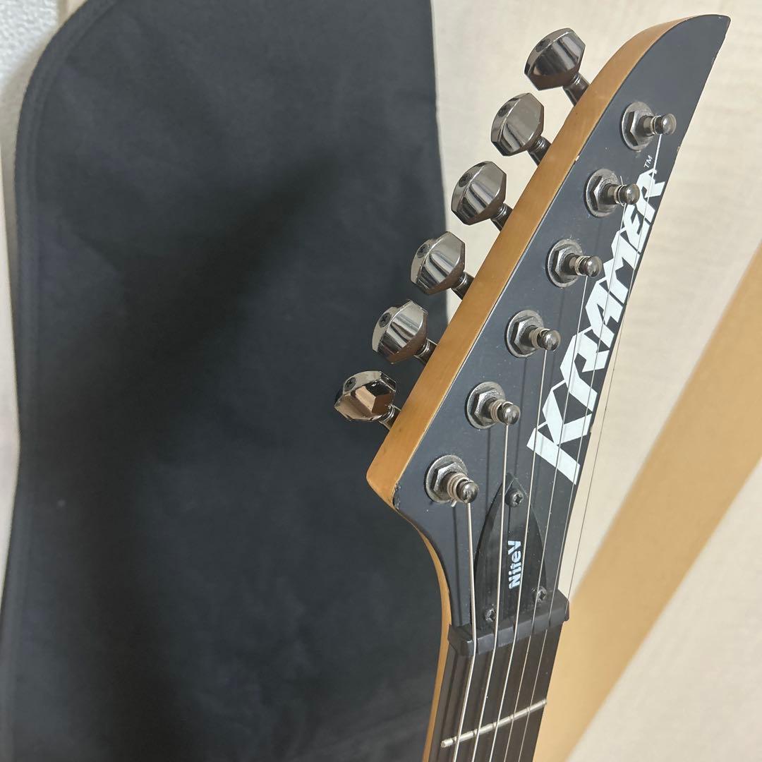 プ*蛛様 kramer NITE V Flying V フライングV エレキギタ