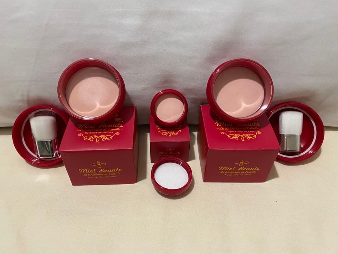 Miel Beaute デイタイムスキンケアペースト 化粧下地 3点セット