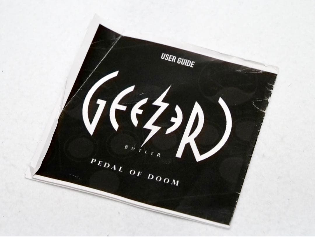 ベース ASHDOWN / GEEZER BUTLER PEDAL OF DOOM