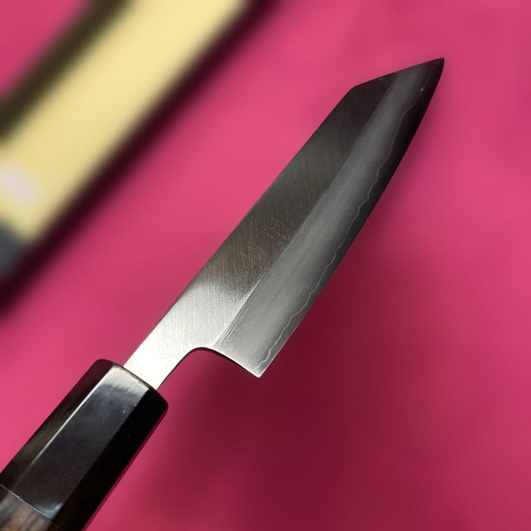 銀三　両刃特製万能型ペティ包丁　150㎜ 5寸