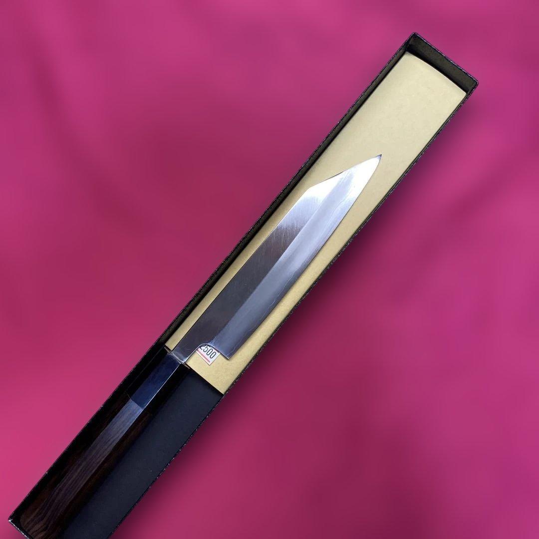 銀三　両刃特製万能型ペティ包丁　150㎜ 5寸