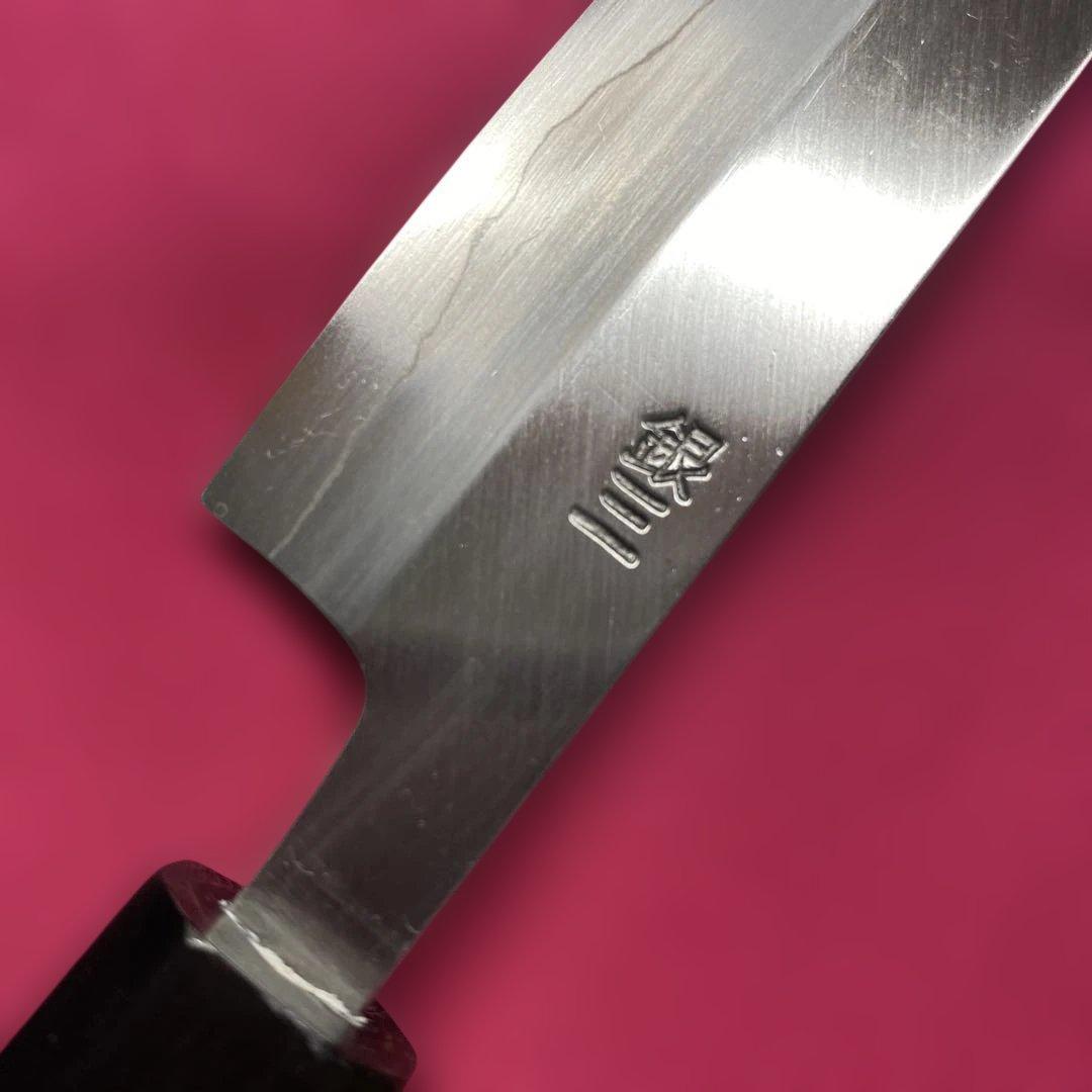 銀三　両刃特製万能型ペティ包丁　150㎜ 5寸