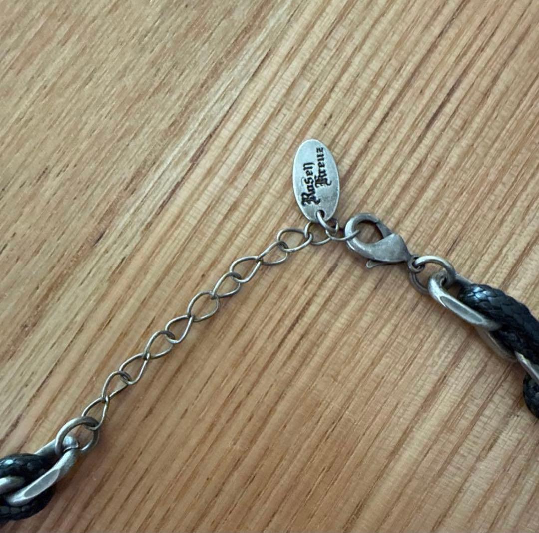 アクセサリー ROSEN KREUZ guiltycross leather necklace