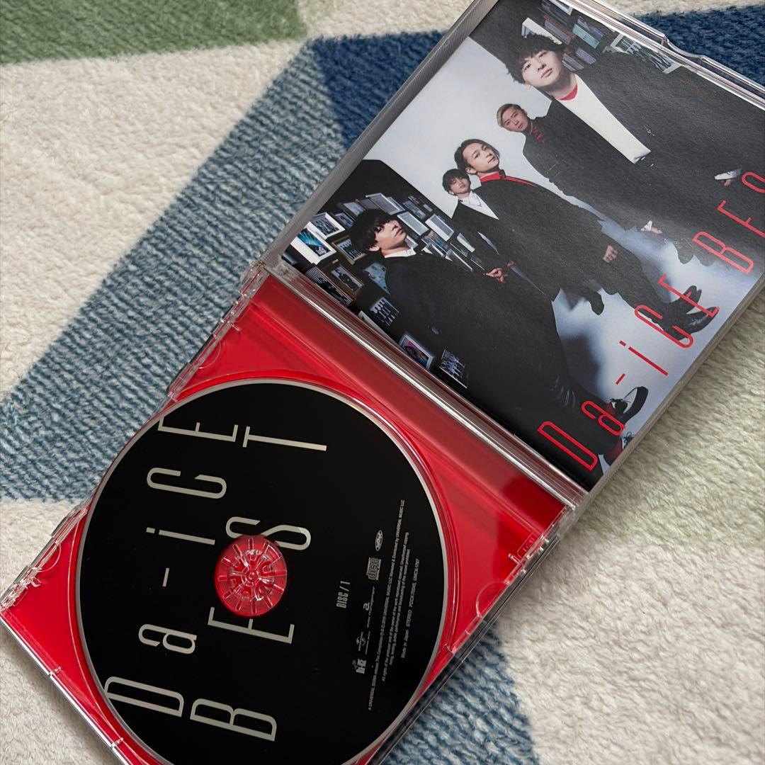 Da-iCE BEST (Blu-ray付き) 初回限定盤A