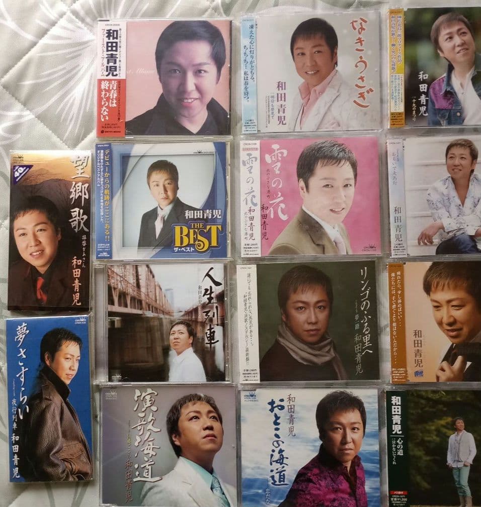 和田青児　CDまとめ売り　シングル１９枚　アルバム３枚