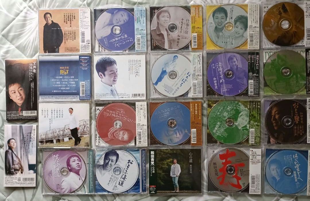 和田青児　CDまとめ売り　シングル１９枚　アルバム３枚