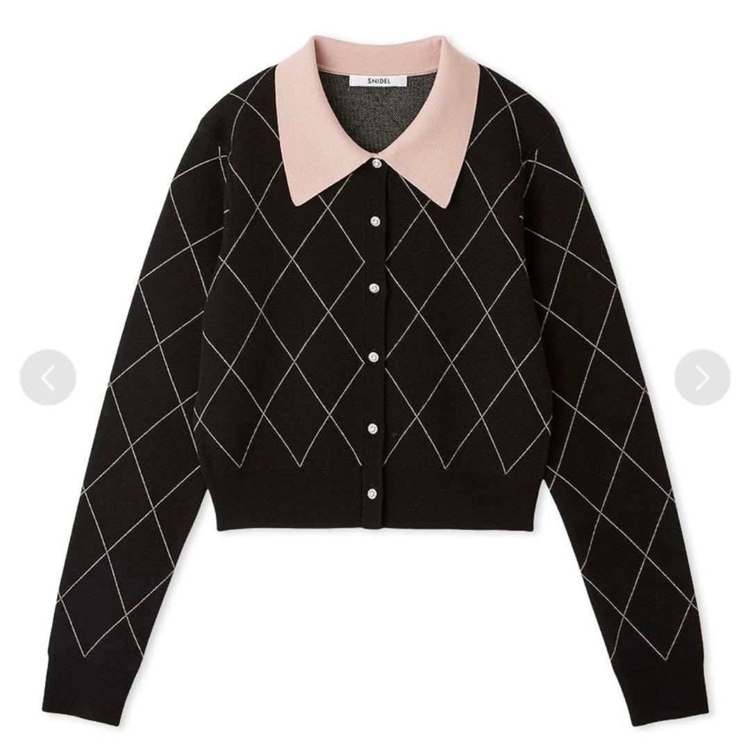 完売品♡【USAGI ONLINE限定】アーガイルチェックカーディガン