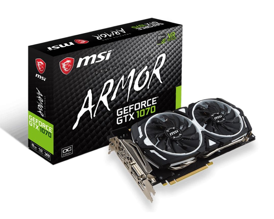 GTX1070 動作確認済 gtx1070 MSI