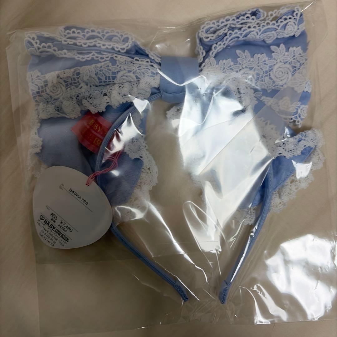 キャメロンカチューシャ（バーバリー）　サックス　未使用新品