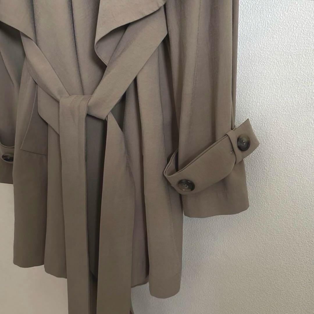 ZARA ZW COLLECTION ショートフルイドトレンチコート