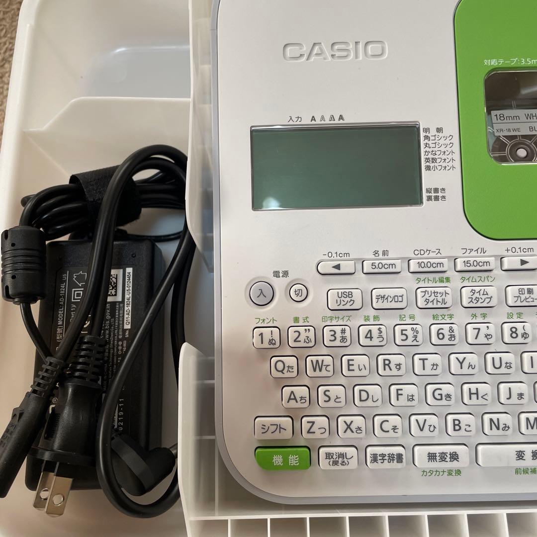 カシオ　ネームランド NAMELAND BIZ PC接続対応 KLーG2 美品