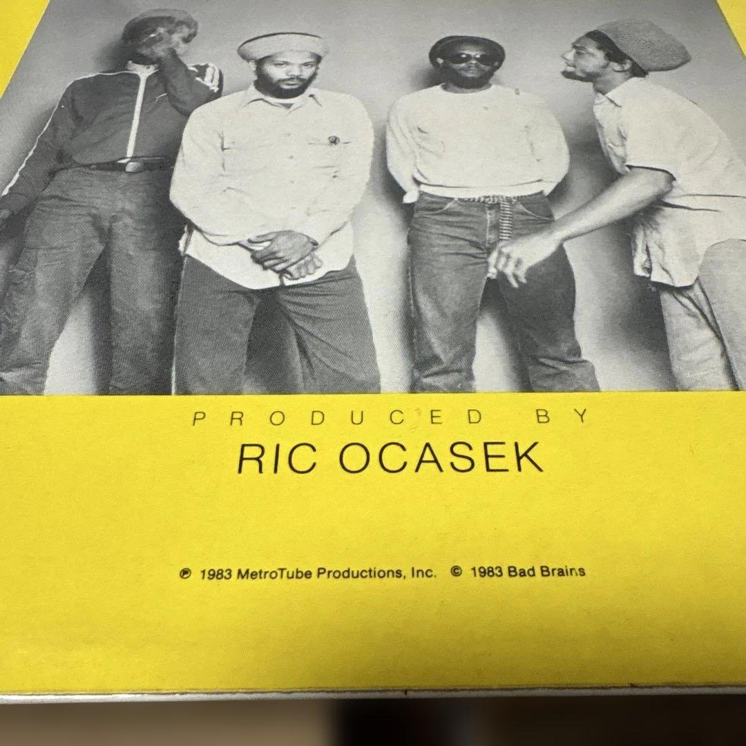 洋楽 bad brains rock for light punk hardcore