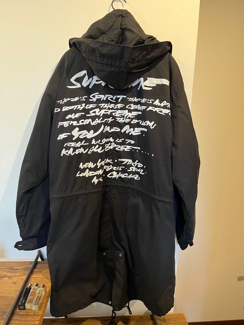 Supreme Futura Fishtail Parkaモッズコート/XL