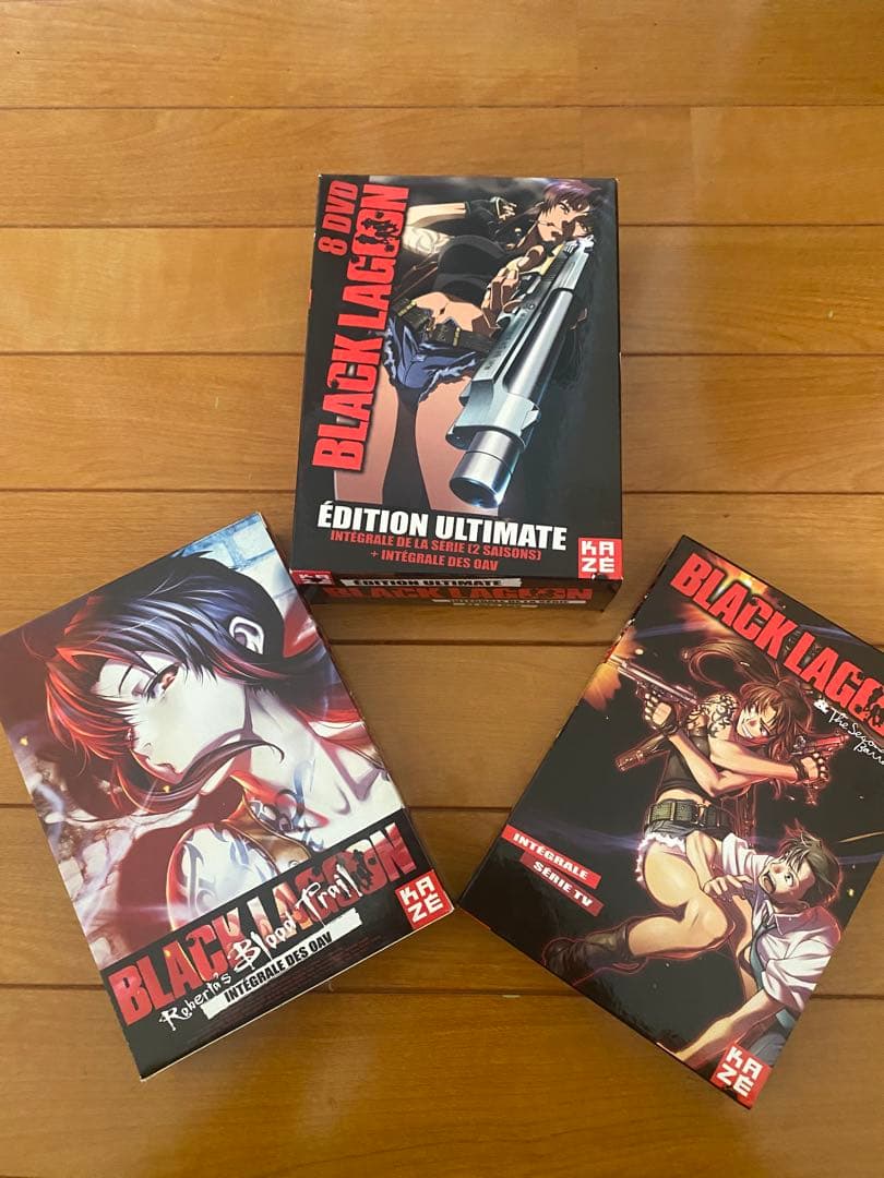 BLACK LAGOON Édition Ultimate DVD 8枚組