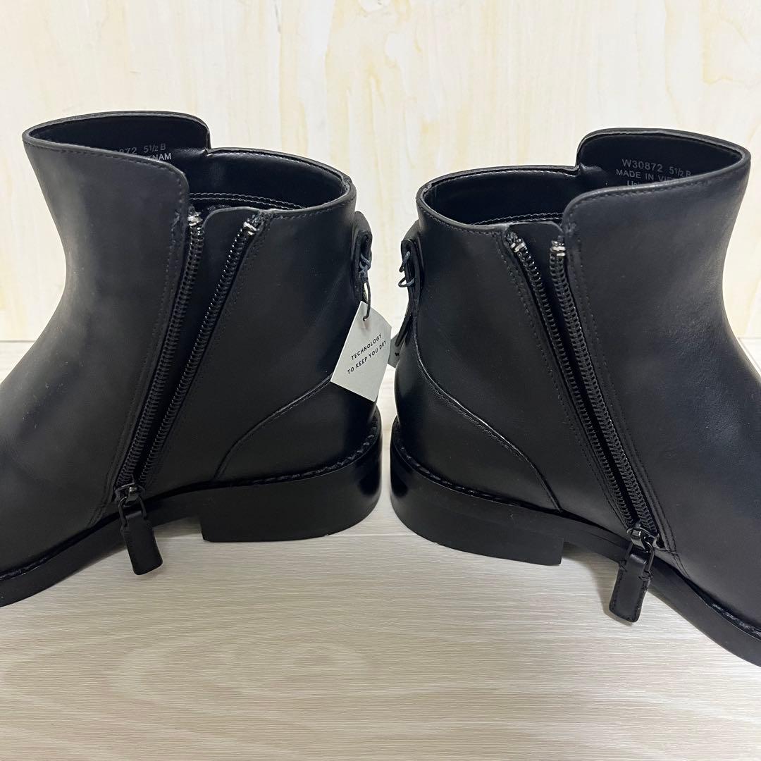 新品　未使用　COLE HAAN ラモーナ ブーツ　ウォータープルーフ　黒