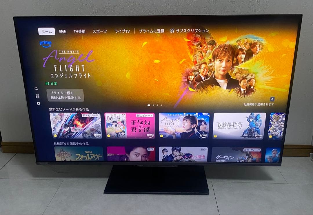 REGZA 43V型 4K液晶テレビ 43Z670N 2025年製 保証延長有り