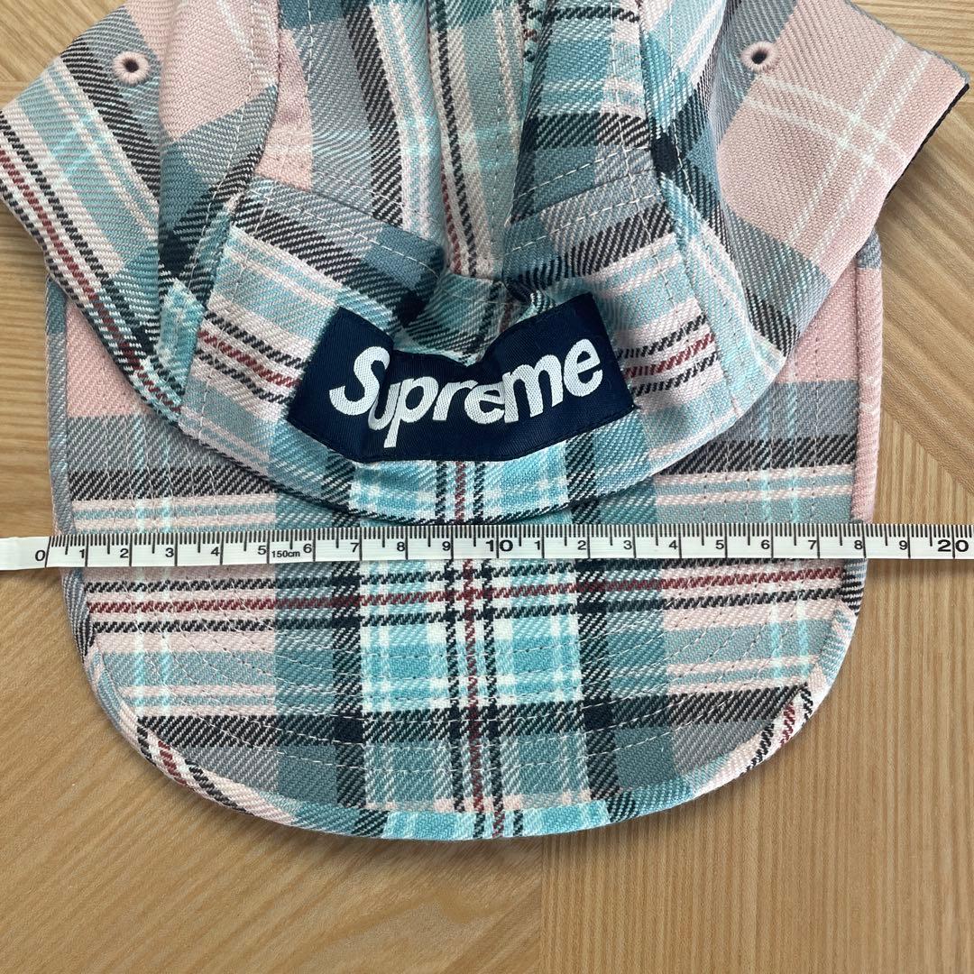 【新品未使用】Supreme チェック柄キャップ