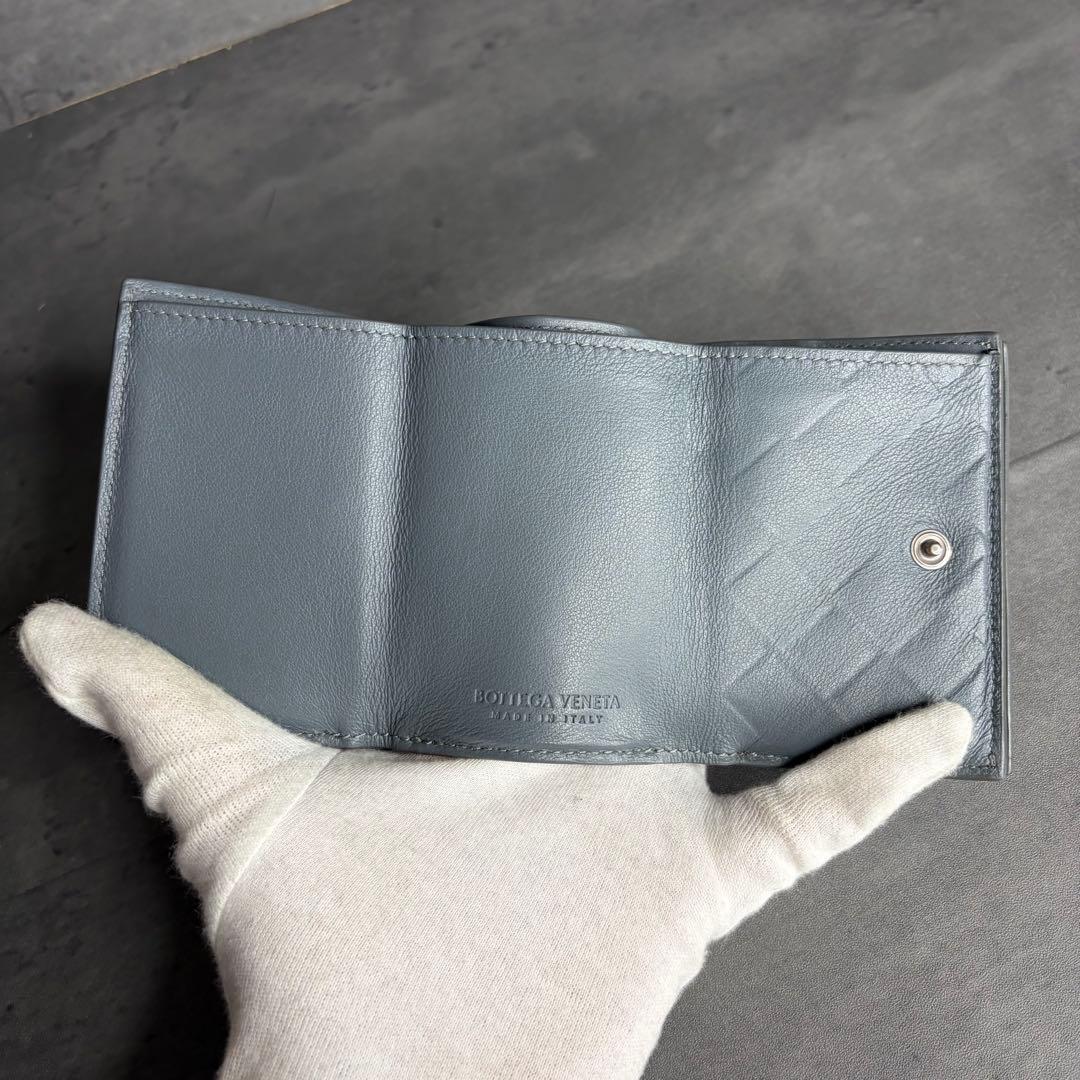 【RFID搭載】BOTTEGAVENETA 三つ折り財布 マキシイントレチャート