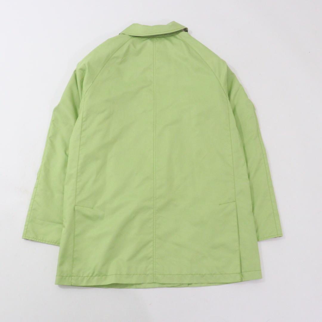 【美品】Burberry London コート ノバチェック パステルグリーン