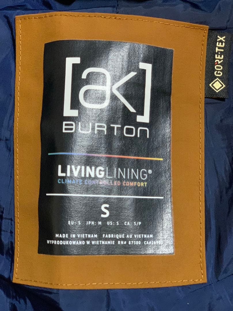 美品Burton [ak] GORE-TEX スノーボードパンツ日本Msize